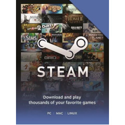 Steam Gift Card 15 EUR - Steam Key - Europe Steam Gift Card 15 EUR - Steam Key - Europe