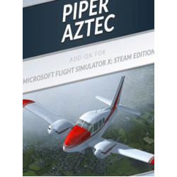 Microsoft Flight Simulator X: Steam Edition - Piper Aztec Add-On CD-key Global Steam Key GLOBAL